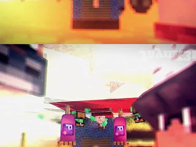 Minecraft - Jenny the Village floozy let the Villager screw her and cum inside her cg