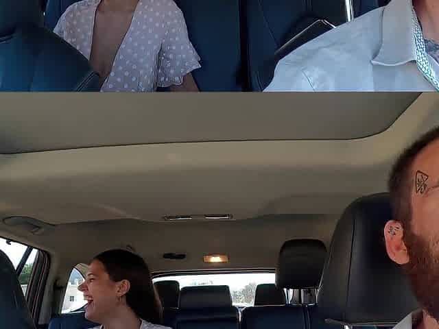 Spraying milk and drinking my Lyft drivers goo for a free ride. Part two on solely fans.