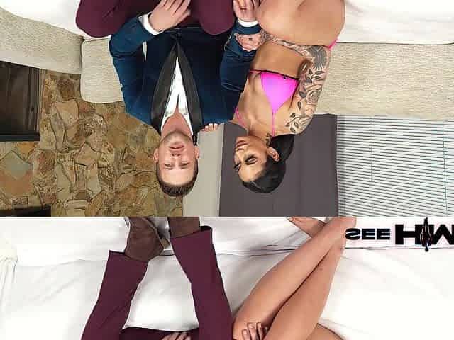 Roman Todd Gets His Feet And Armpits Worshiped by Ariana Starr!
