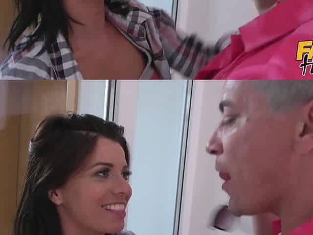 Fake Hostel - Hawt mother I'd like to fuck screwed in each room after car oral-job