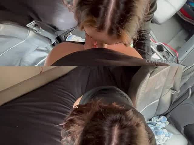 Big Bum Girl Gets A Creampie In A Truck