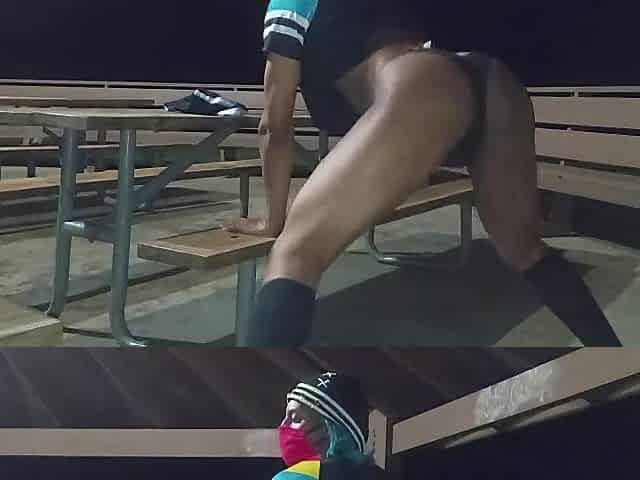 chocolate butt femboy Mika Kawaiii throwing booty and nutting during pride month 2026
