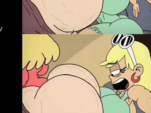 Rita Loud being permeated by Leni