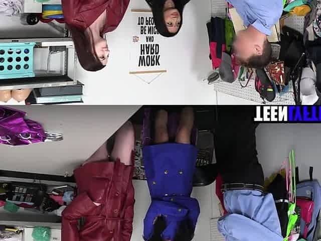 Teen thiefs bang nerdt security guard