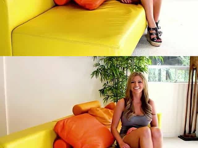 Cute Golden-haired Brianna Brooks Makes Philly Jhon To Lick Her Hawt Feet!
