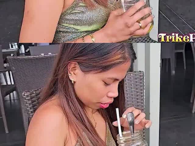 Older looking Asian girl likes creampies