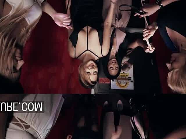 Hardcore fuckfest in a parisian swinger club