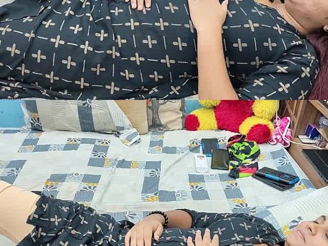 Feet Kiss with Boobs Suck