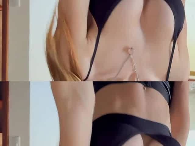 Sexy Slim Busty Latina MILF Can't Wait To Try Her Stepson's Huge Dick & Taste His Cum