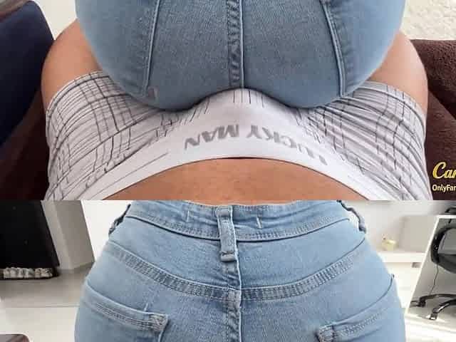 Step Sis Knows how to Turn Me On, Humping and Riding My Ramrod in Taut Jeans