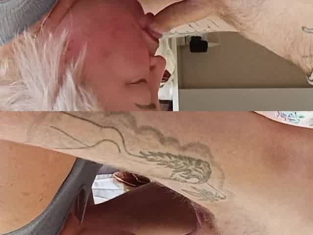 Wife Watches Stepmother-in-law Sucking My Dick And Swallowing Cum
