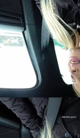 Lyanna Wetting Panties Peeing Squirting in My Car