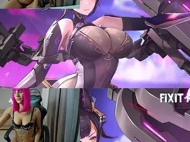 Nutaku stream Solo play and Oral sex Cum on Face