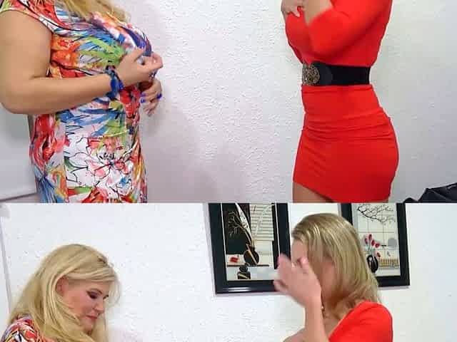 Blonde MILF Strapon Domination