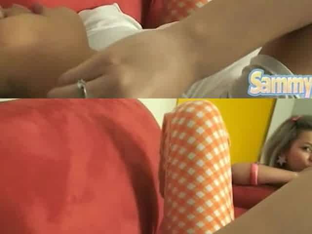 Foot fetish lesbians scissor fuck and touch