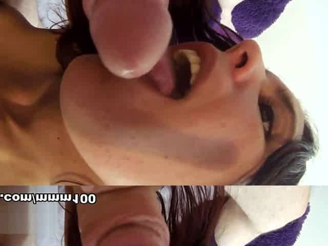 Naughty milf playing with a cock and a cigarette - MMM100