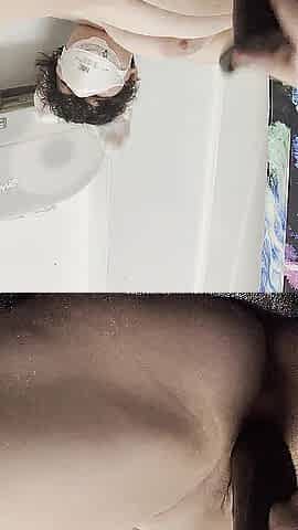 FAT FTM CATBOY CREAMS ALL OVER BIGGEST SEX TOOL