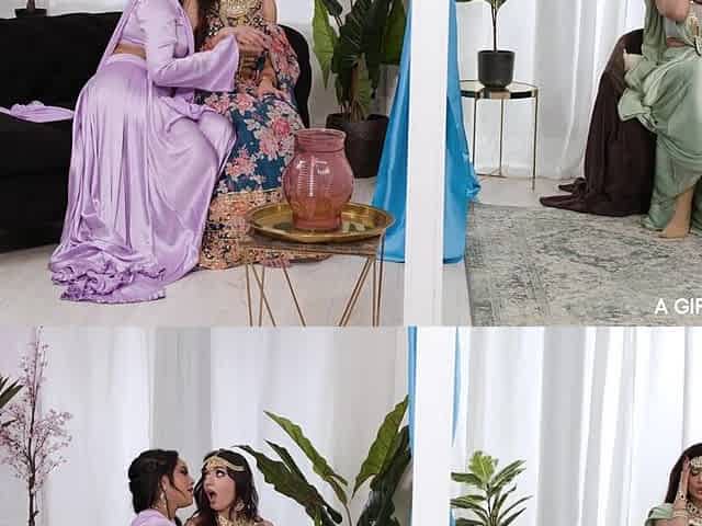 Indian lesbian sex with Yasmina Khan