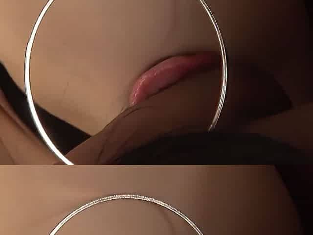 Lesbo Interracial Sex By The Swimming Pool And On A Red Sofa Between Two Skinny Atractive Girls