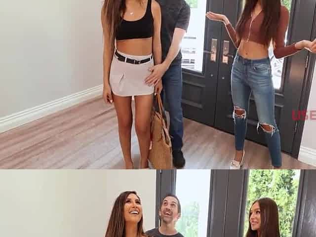 Tiny Brunette hair Gianna Dior Invites Hippy Pair Donnie Emo, April Olsen To Come Screw Her & Stay With Her