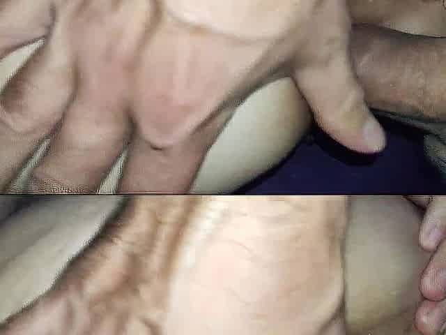 Amateur pov doggy anal with slender older wife