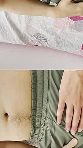 Cock and Pussy Rubbing Until I Make Him Cum on Himself