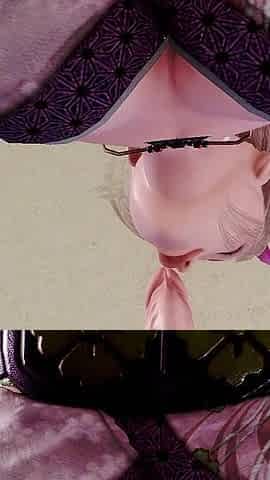 Murmur 7 - Goddess Shinigami Licking Adam's Dick Then Giving Blowjob to Him