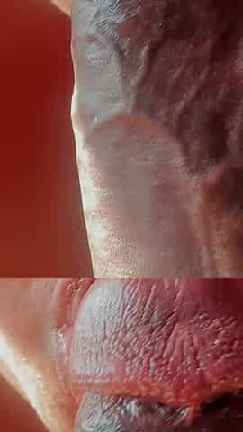 BBW Real Horny Stepmom Sucked My BBC with Her Super Hot Lips and Tits All Over My Thighs