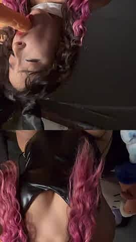 Bunny Girl Orgasm Makes Such a Mess
