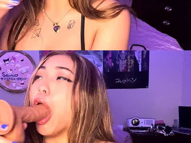 Two horny brunettes and one big cock
