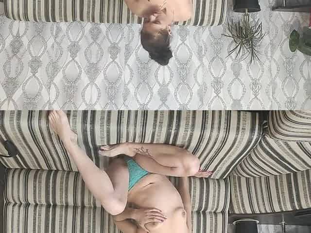 DATEZONE - Aged amateur masturbates her anal aperture with toys