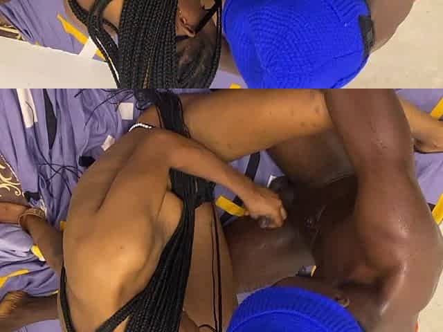 Sexy Slim Babe Rides My Black Cock