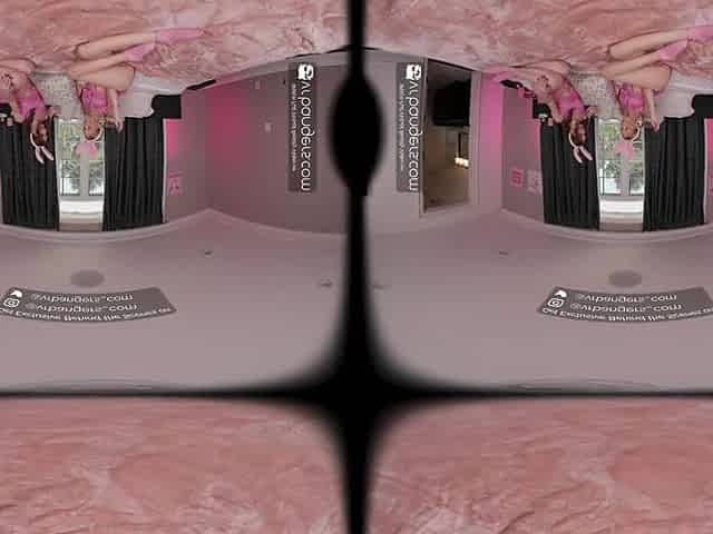 VR Bangers: 2 Cuties With Taut Cunts Bang Hard In A College FFM Trio - VR Porn