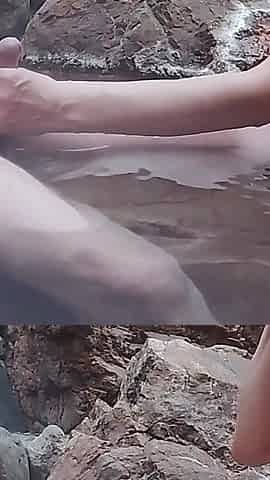Hot Spring Trip: Open-air Bath Fellatio, Cowgirl Position, Doggy Style with Benten