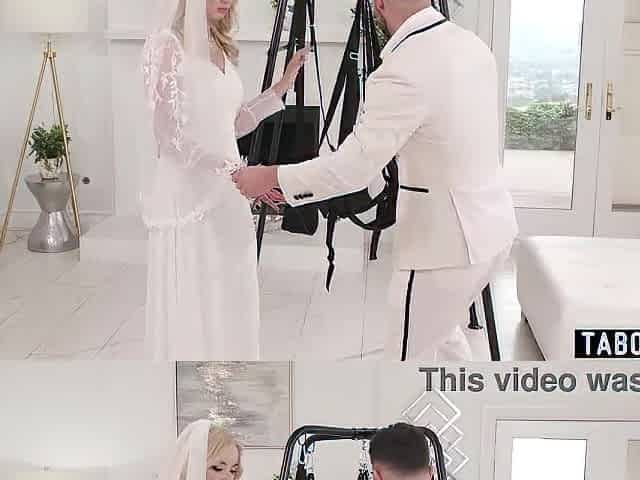 Sex swing as a gift or the bride wanting to try it out with him