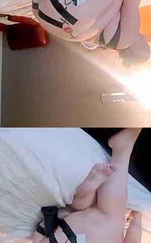 Daddy Got Me to Slam My Piggy Pussy on a 14in Fist