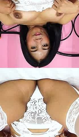 Asian Fingering Oiled Pussy