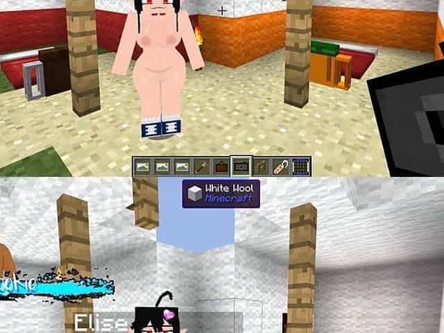 Minecraft Jenny Mod Fapcraft Elise Always Has Her Mouth Open for Some Dick