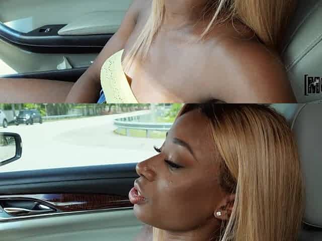 Ebony hot MILF amazing pov video