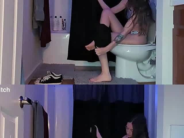 Sage Eldritch Wetting Belt, Spanked, and Manacled