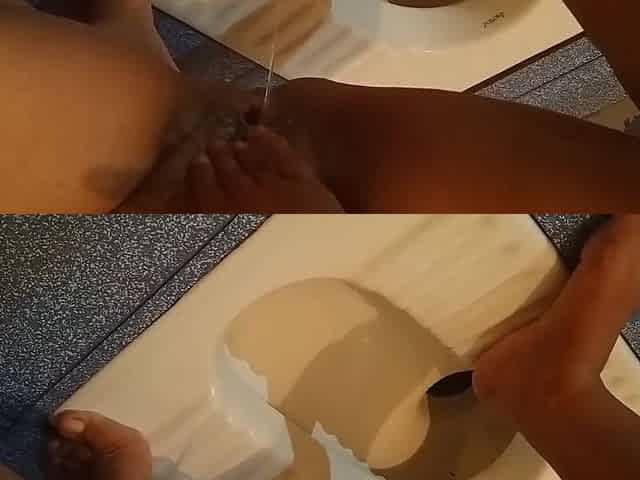 Stepmom Pissing After Fuck