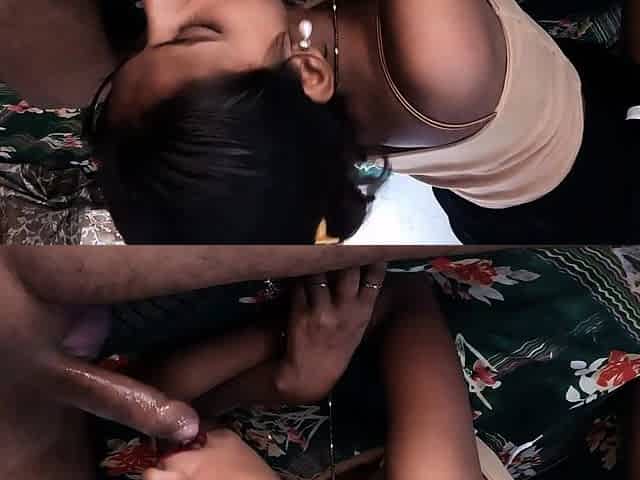 Big Tits Desi Bhabhi Blowjob Swallow Cum