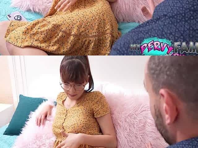 Nerdy Teen 18+ Stepdaughters Cumming Of Age - Honey Hayes