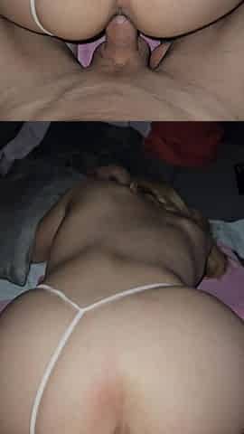 Hotblondygirl First Time Anal Plug Fingering Her Ass and Her Tight Pussy Then Fucked Doggystyle and Plays with Anal Plug