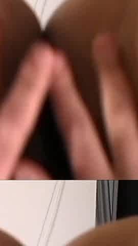 Fantastic Young Amateur Masked MILF with Nice Tits Masturbates Her Hairy Pussy with a Dildo