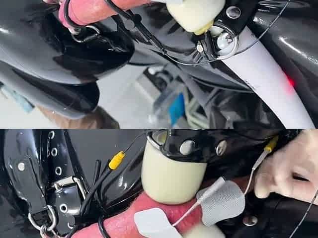 Medical Room Electro Edging - Heavy Cumshot And Overtime