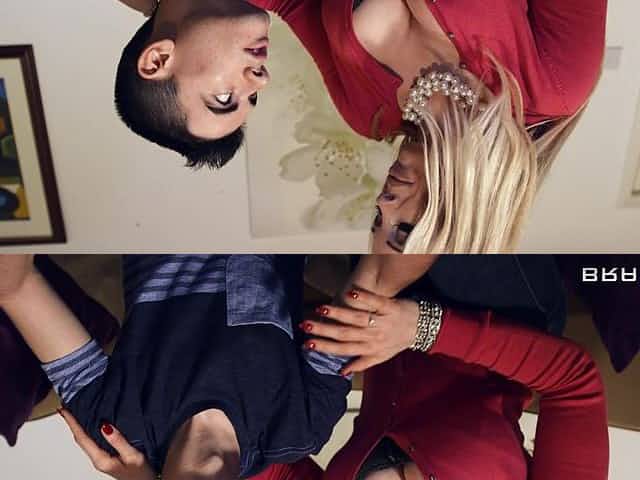 Young boy fucks his hot ass step mom until filling her ass with cum