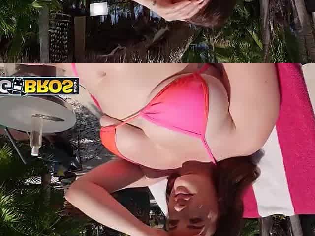 BANGBROS - Lindsay Lee Shows Off Her Flawless Curves And Gets Screwed Hard By 2 Dicks For A Bawdy Facial