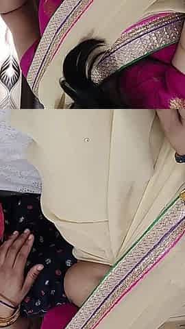 Indian Bhabhi Cheat Hubby Sex with Devar in Saree with Hindi Audio