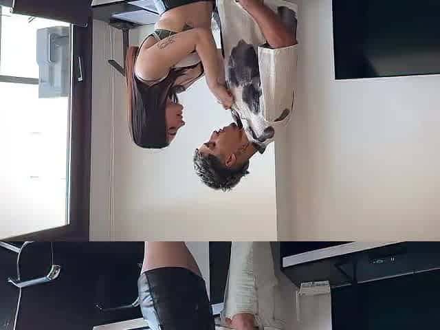 I'll Give My Cunt to My Boss so This guy Doesn't Fire Me - Almendra Gala
